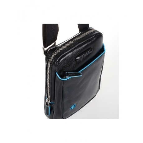 Сумка Piquadro Blue Square, черная CA3084B2/N - фото 4