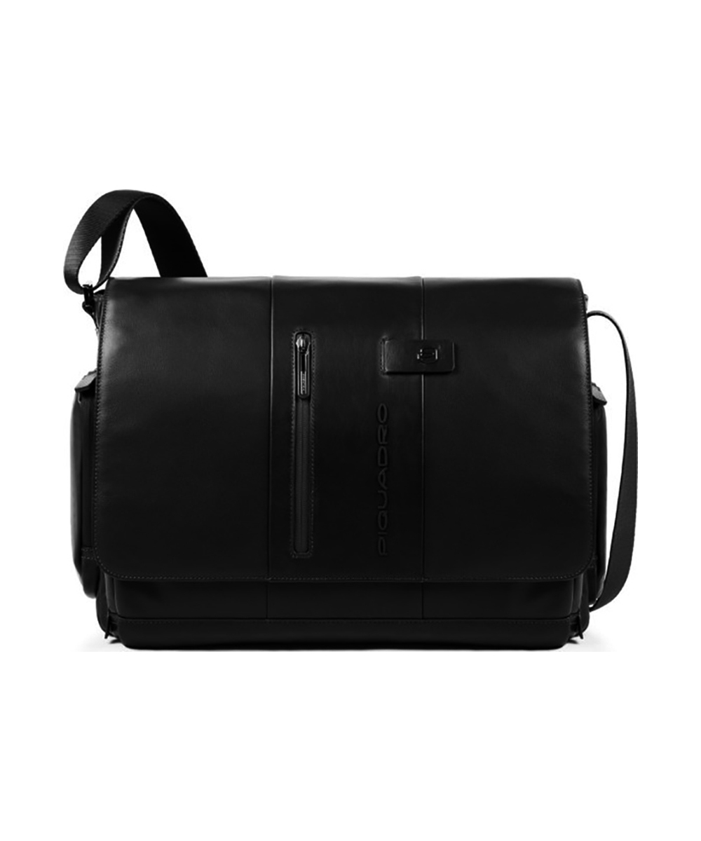Сумка Piquadro Urban 14, черная CA1592UB00/N кожаные сумки piquadro ca1592ub00 grn
