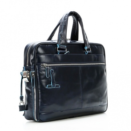 Сумка Piquadro Blue Square, синяя CA2849B2/BLU2 - фото 2