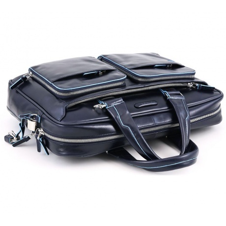 Сумка Piquadro Blue Square, синяя CA2849B2/BLU2 - фото 3