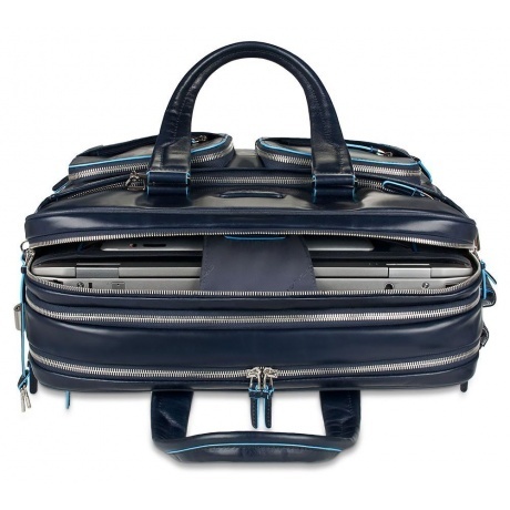 Сумка Piquadro Blue Square, синяя CA2765B2/BLU2 - фото 3