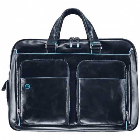 Сумка Piquadro Blue Square, синяя CA2765B2/BLU2 - фото 5