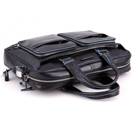 Сумка Piquadro Blue Square, черная CA2849B2/N - фото 2