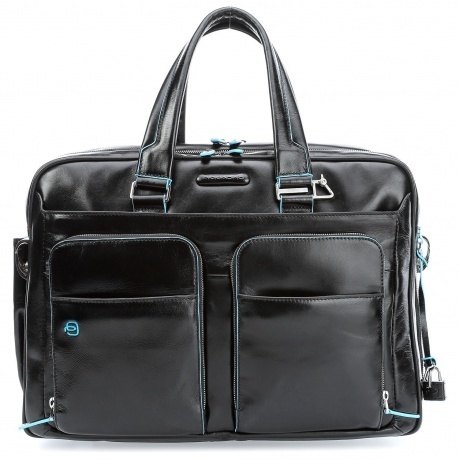 Сумка Piquadro Blue Square, черная CA2765B2/N - фото 6