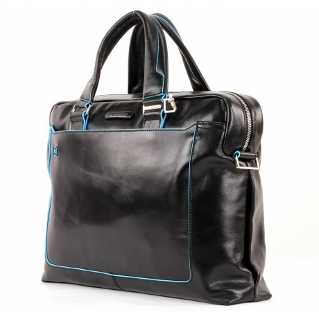 Сумка Piquadro Blue Square, черная CA3335B2/N - фото 3
