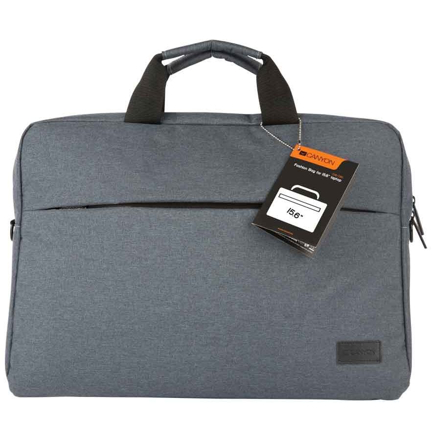 Сумка Canyon Elegant Gray laptop bag CNE-CB5G4 цена и фото