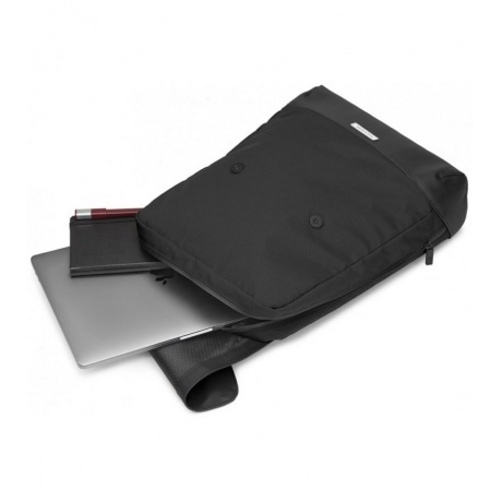 Рюкзак Moleskine Metro 15", черный ET82MTFBKBK - фото 3