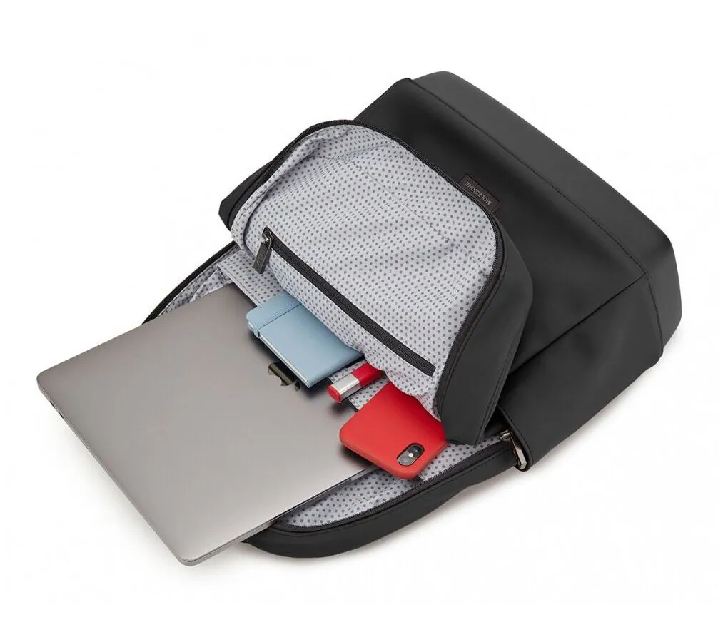 Рюкзак Moleskine The Backpack Soft Touch 15", черный ET9CC02BKBK - фото 5