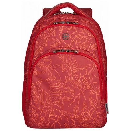 Рюкзак Wenger 16'', красный с рисунком 28 л - фото 2