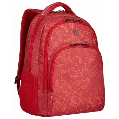 Рюкзак Wenger 16'', красный с рисунком 28 л - фото 3