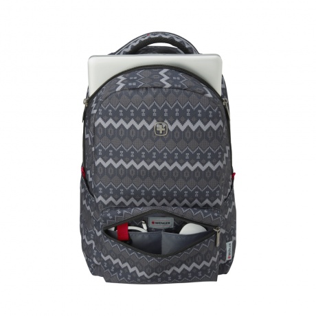 Рюкзак Wenger 16'', серый с рисунком 22 л - фото 4