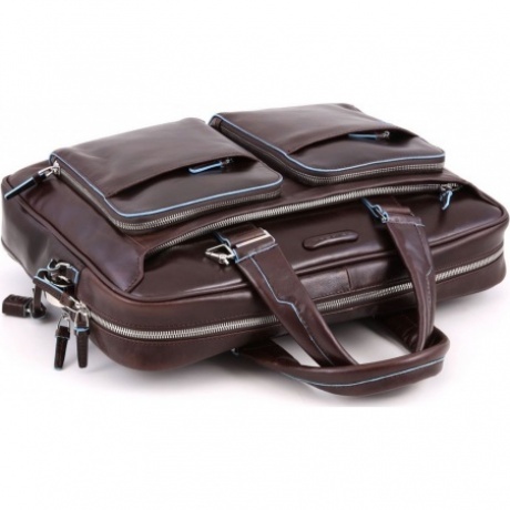 Сумка Piquadro Blue Square, коричневая CA2849B2/MO - фото 9