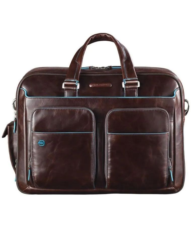 Сумка Piquadro Blue Square, коричневая CA2765B2/MO кожаные сумки piquadro ca1816b2 mo