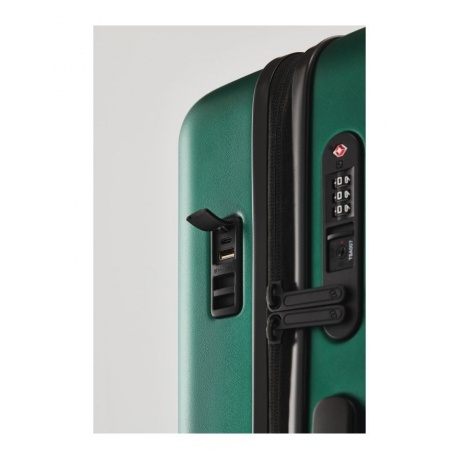 Чемодан NINETYGO Rhine PRO plus Luggage -20'' зеленый - фото 7