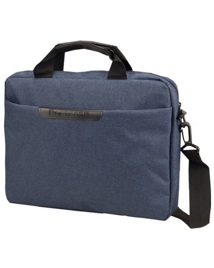 Сумка PORTCASE (14) KCB-164B, цвет синий сумка для ноутбука 15 6 portcase kcb 161 grey