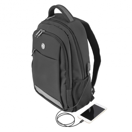 Рюкзак для ноутбука Tellur 15.6 Notebook Backpack Companion, USB port, black - фото 2