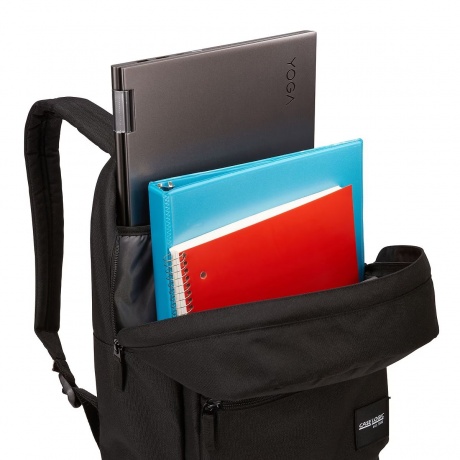 Рюкзак для ноутбука Case Logic Commence Recycled Backpack CCAM1216 BLACK (3204786) - фото 4