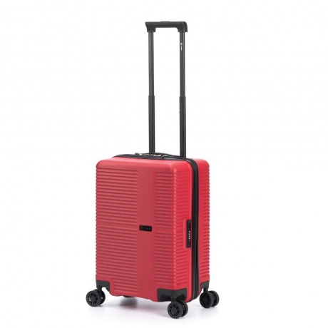 Чемодан Torber Elton, красный, ABS-пластик, 38х22х54 см, 35 л - фото 1