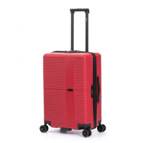 Чемодан Torber Elton, красный, ABS-пластик, 41х28х68 см, 64 л - фото 1