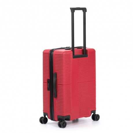Чемодан Torber Elton, красный, ABS-пластик, 41х28х68 см, 64 л - фото 3
