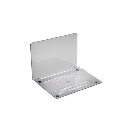 Чехол защитный VLP Plastic Case для MacBook Air 13'' 2018-2021, черный - фото 1