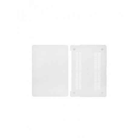 Чехол защитный VLP Plastic Case для MacBook Pro 13'' 2020, белый - фото 2