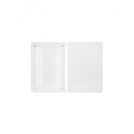 Чехол защитный VLP Plastic Case для MacBook Pro 13'' 2020, белый - фото 3