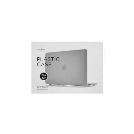 Чехол защитный VLP Plastic Case для MacBook Pro 13'' 2020, белый - фото 5