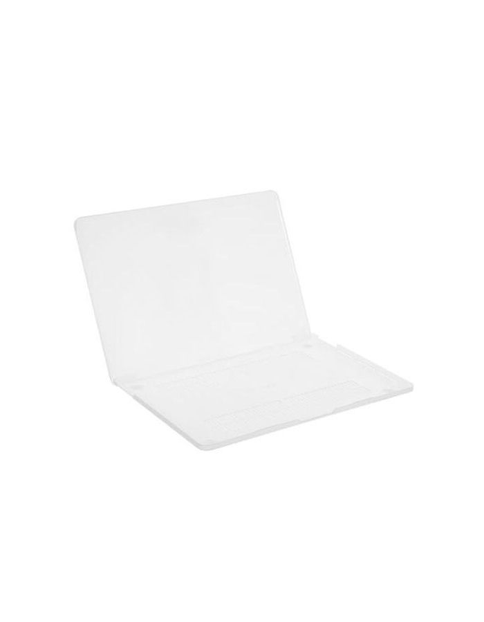 Чехол защитный VLP Plastic Case для MacBook Pro 13'' 2020, белый милый розовый чехол для macbook нейтральный чехол для ноутбука уникальный защитный чехол для macbook air 13 macbook pro 13 16 15 12 11 идея для подарка