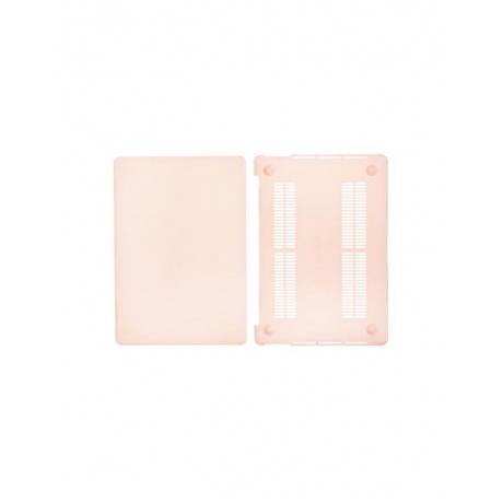 Чехол защитный VLP Plastic Case для MacBook Pro 13'' 2020, светло-розовый - фото 2