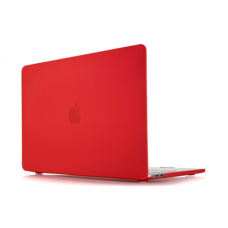 Чехол защитный VLP Plastic Case для MacBook Pro 16'' 2019-2020, красный - фото 1