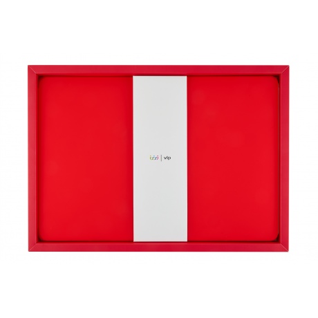 Чехол защитный VLP Plastic Case для MacBook Pro 16'' 2019-2020, красный - фото 2
