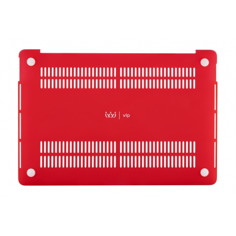 Чехол защитный VLP Plastic Case для MacBook Pro 16'' 2019-2020, красный - фото 4