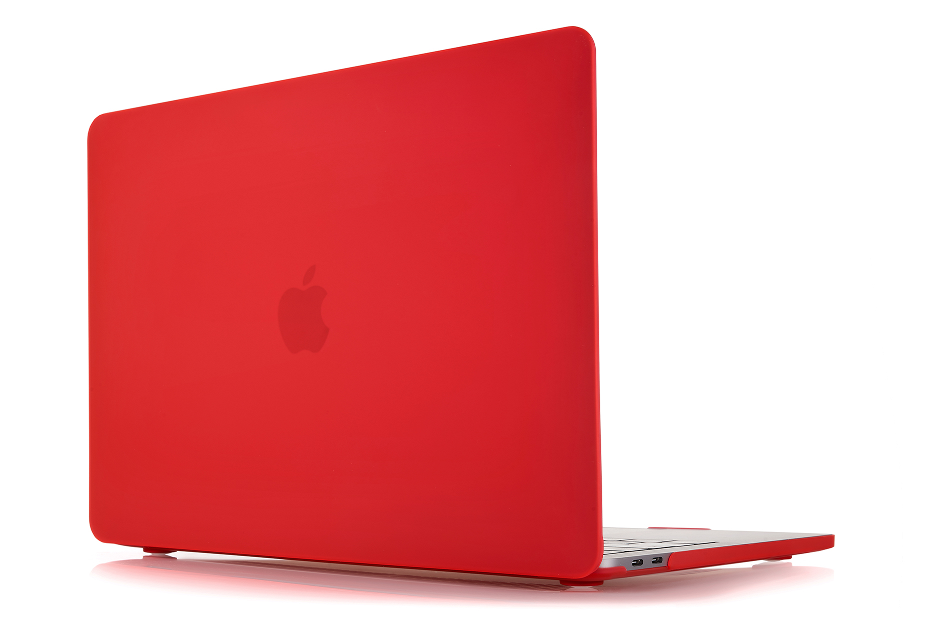 цена Чехол защитный VLP Plastic Case для MacBook Pro 16'' 2019-2020, красный