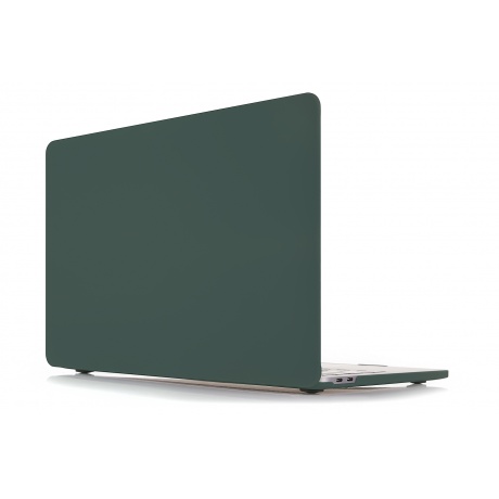 Чехол защитный VLP Plastic Case для MacBook Pro 16'' 2019-2020, темно-зеленый - фото 1