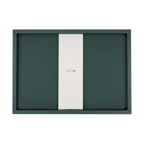 Чехол защитный VLP Plastic Case для MacBook Pro 16'' 2019-2020, темно-зеленый - фото 2