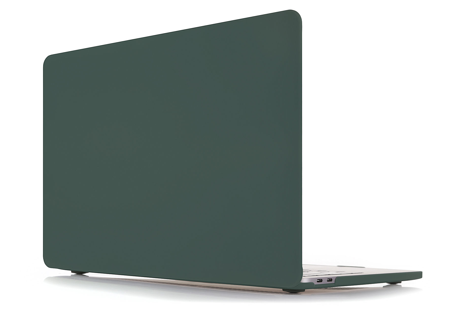 Чехол защитный VLP Plastic Case для MacBook Pro 16'' 2019-2020, темно-зеленый