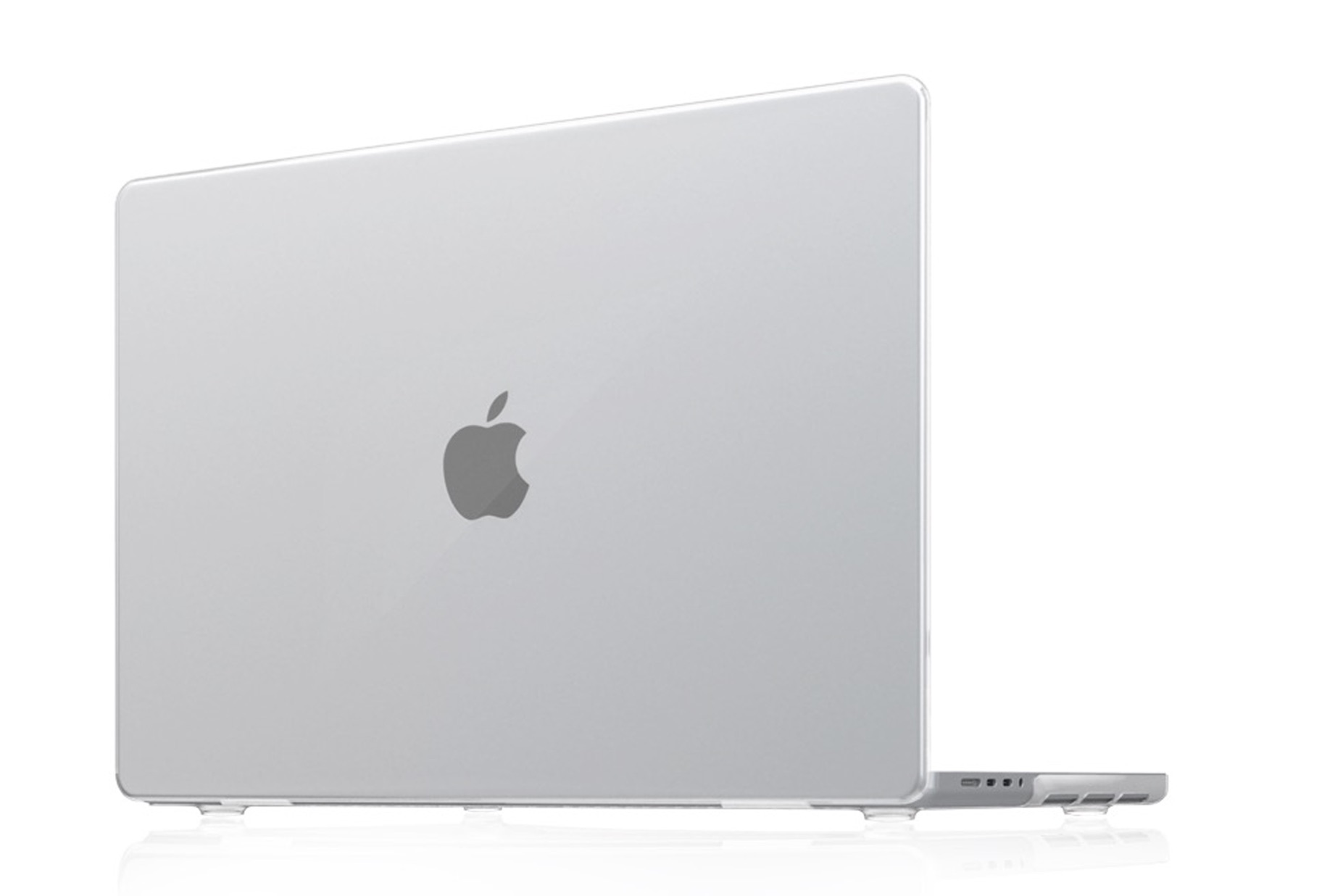 Чехол защитный VLP Plastic Case для MacBook Pro 16'' 2021, прозрачный