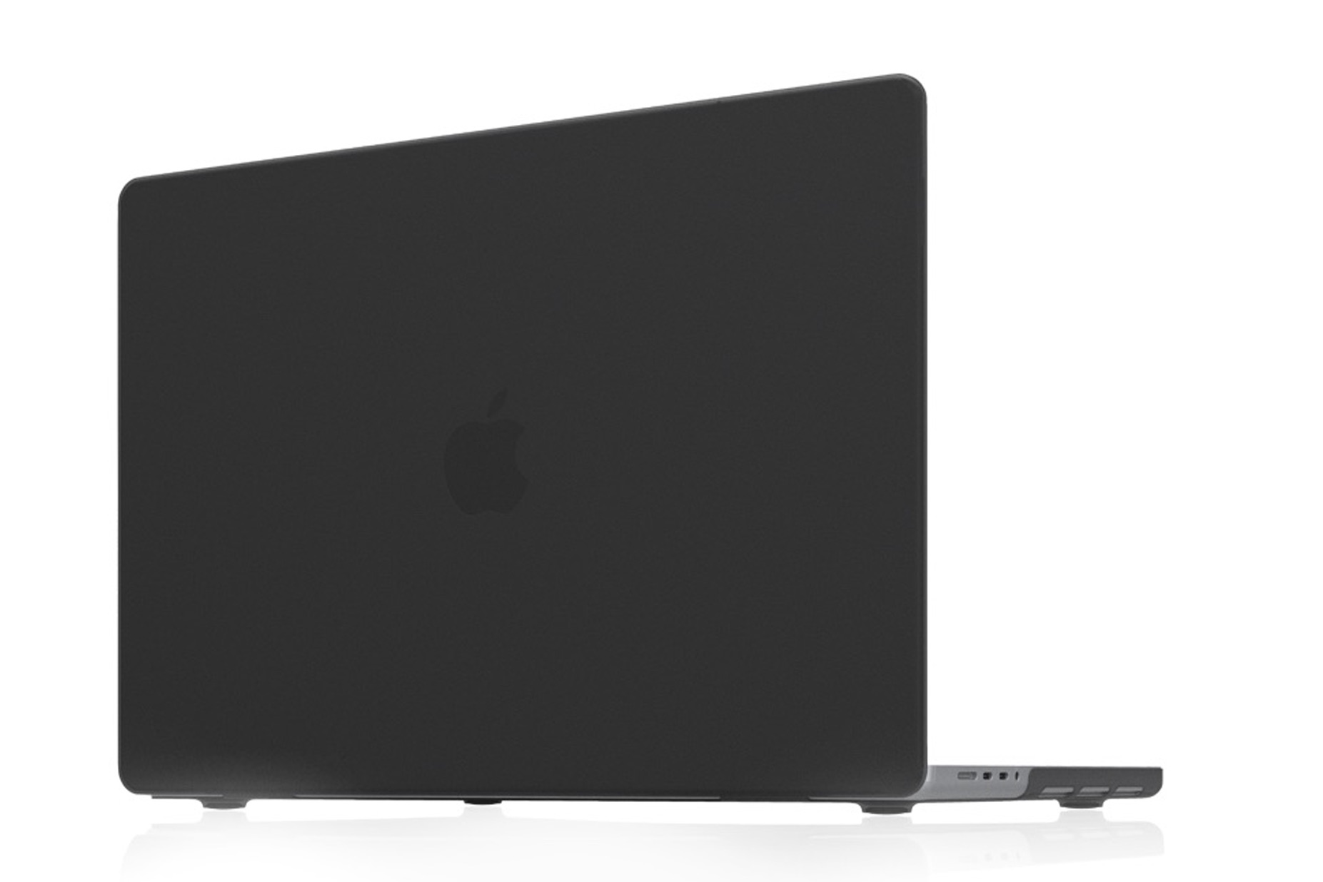 Чехол защитный VLP Plastic Case для MacBook Pro 16'' 2021, черный милый розовый чехол для macbook нейтральный чехол для ноутбука уникальный защитный чехол для macbook air 13 macbook pro 13 16 15 12 11 идея для подарка