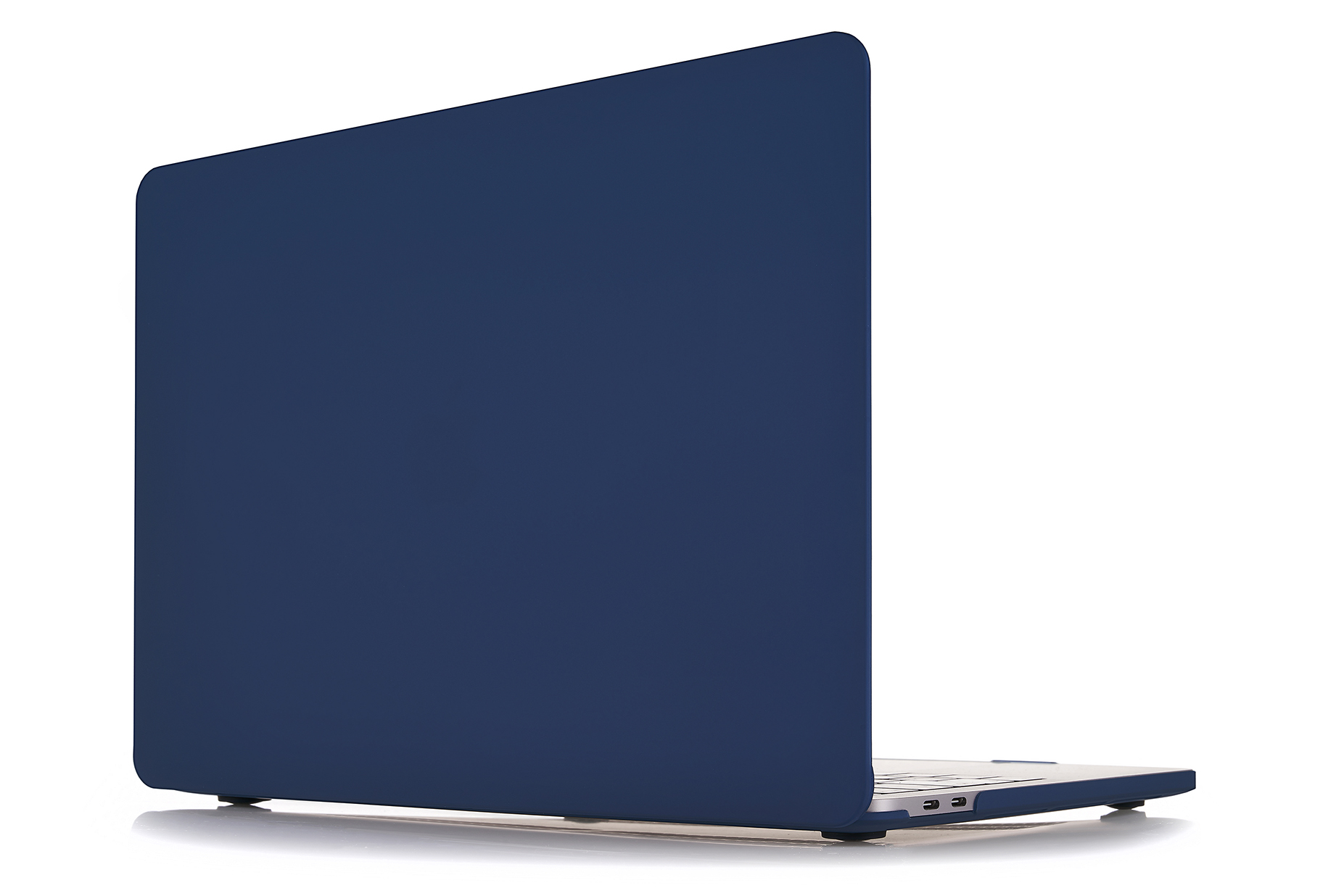 Чехол защитный VLP Plastic Case для MacBook Pro 16 2019-2020, темно-синий противоударный чехол wiwu defense armor airpods pro case темно синий