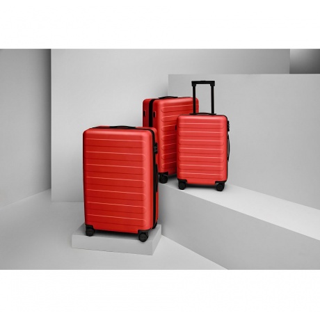 Чемодан NINETYGO Rhine Luggage -28&quot; ( розово+красный) - фото 10