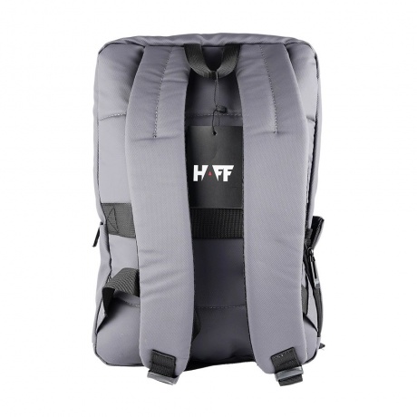 Рюкзак для ноутбука HAFF Daily Hustle серый (HF1107) - фото 3
