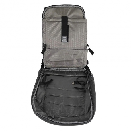 Рюкзак для ноутбука HAFF Workaday черный (HF1112) - фото 6