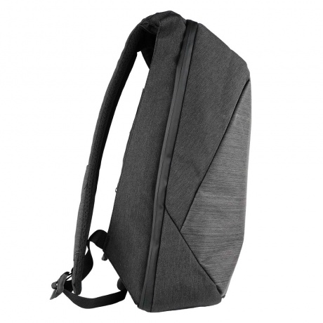 Рюкзак для ноутбука HAFF Workaday черный/коричневый (HF1113) - фото 2