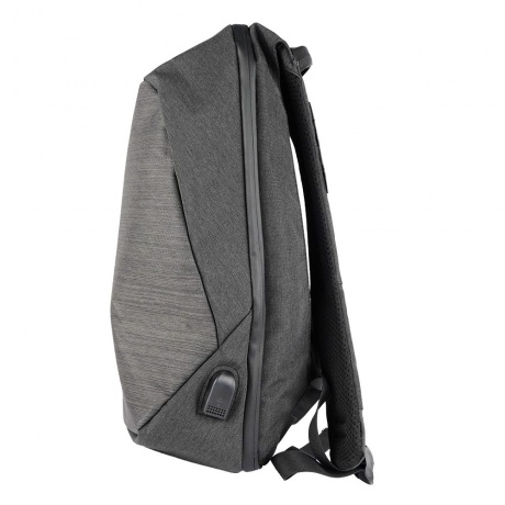 Рюкзак для ноутбука HAFF Workaday черный/коричневый (HF1113) - фото 4