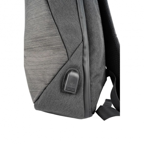 Рюкзак для ноутбука HAFF Workaday черный/коричневый (HF1113) - фото 5