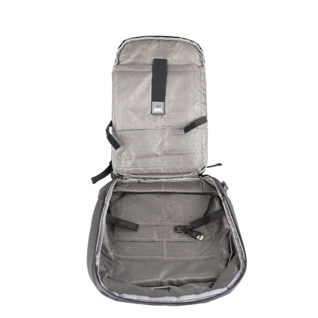 Рюкзак для ноутбука HAFF Workaday черный/коричневый (HF1113) - фото 6