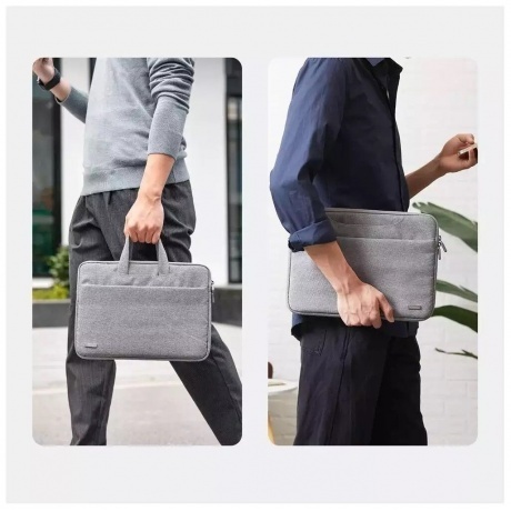 Сумка для ноутбука UGREEN LP437-20448 Gray (20448) - фото 4