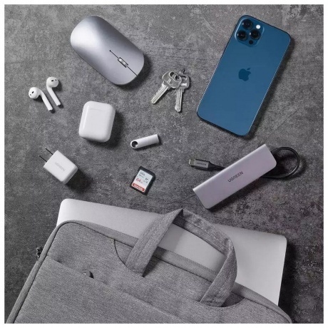 Сумка для ноутбука UGREEN LP437-20448 Gray (20448) - фото 5