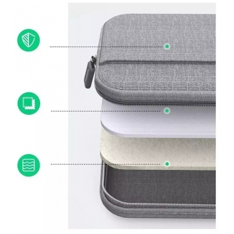 Сумка для ноутбука UGREEN LP437-20448 Gray (20448) - фото 6